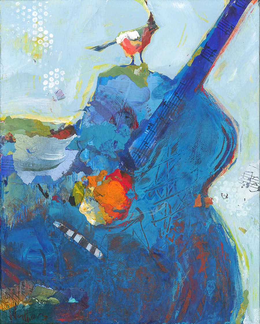 Shelli Walters Blue Guitar